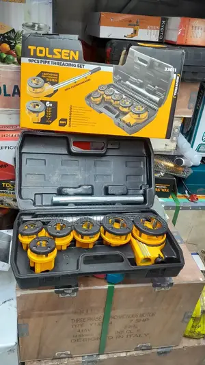 Complete Size 1/4" to 1 1/4" Pipe Threading Set
