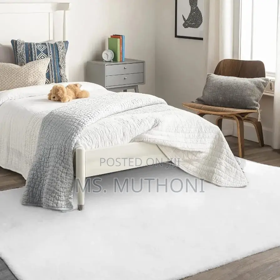 Modern Luxury Style Nordic Rabbit Fur Carpet