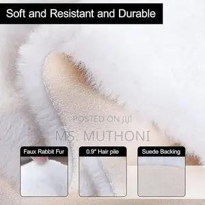 Modern Luxury Style Nordic Rabbit Fur Carpet