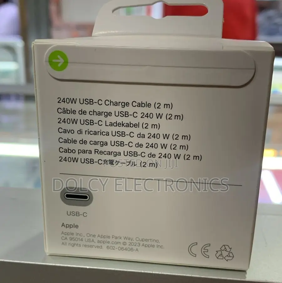 Apple 240W USB-C to USB-C 2M Charge Cable