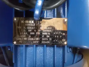 KMAX 10HP Motor High Speed