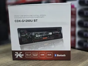 CDX-G1200U Bluetooth Car Radio With Fm, USB, AUX and CD