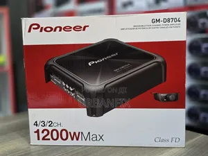 Pioneer GM-D8704 1200watts 4 Channel Amplifier