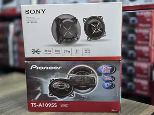 4 Inch Pioneer and Sony Speakers Available on Offer!!