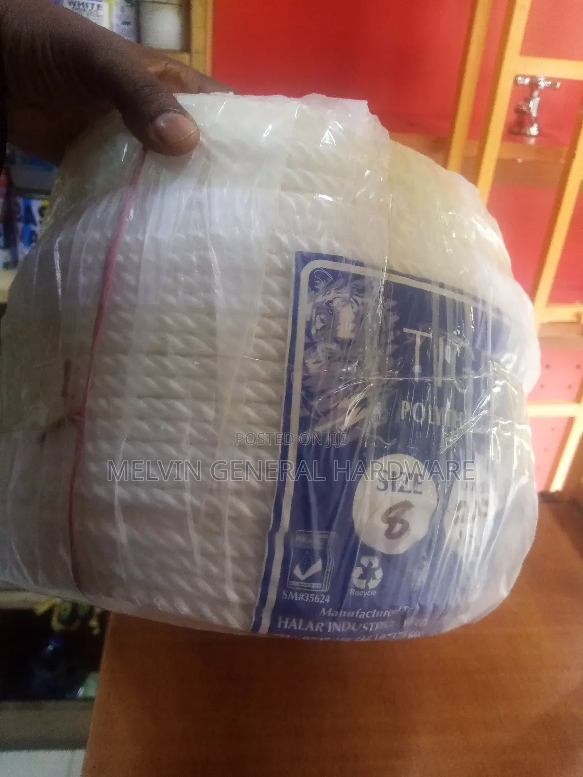 Nylon Polythene Rope 8mm by 200m