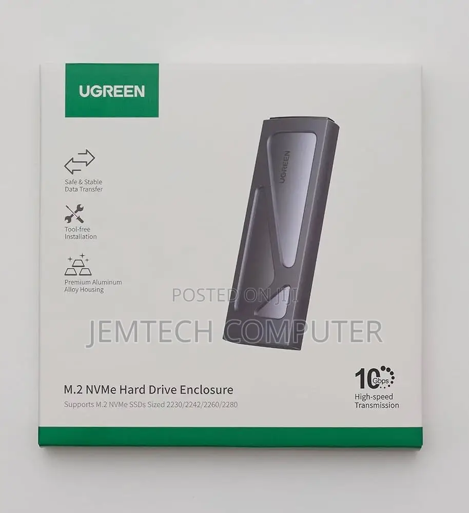 ~~Ugreen M.2 Nvme SSD Enclosure (10gbps) - Cm559!!