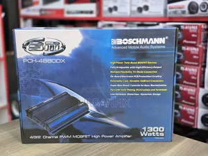 Boschmann 1300watts 4 Channel Amplifier