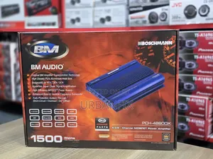 Boschmann 1500watts 4 Channel Powerful Amplifier/Booster