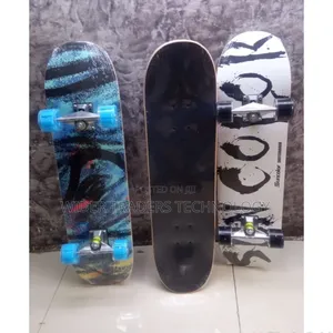 Adult Professional Skate Boards With Grip Tape and Rubber