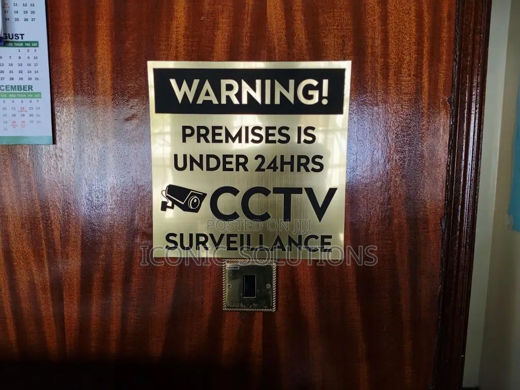 Medium Outdoor CCTV Signage