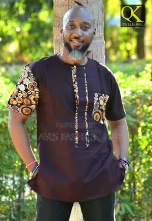 Ankara Designer Shirts for Plus Size Men