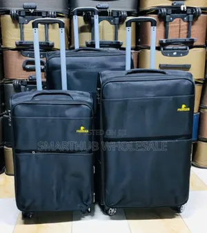 3 in 1 Fabric Laxurious Suitcase Briefcase Travel Bag