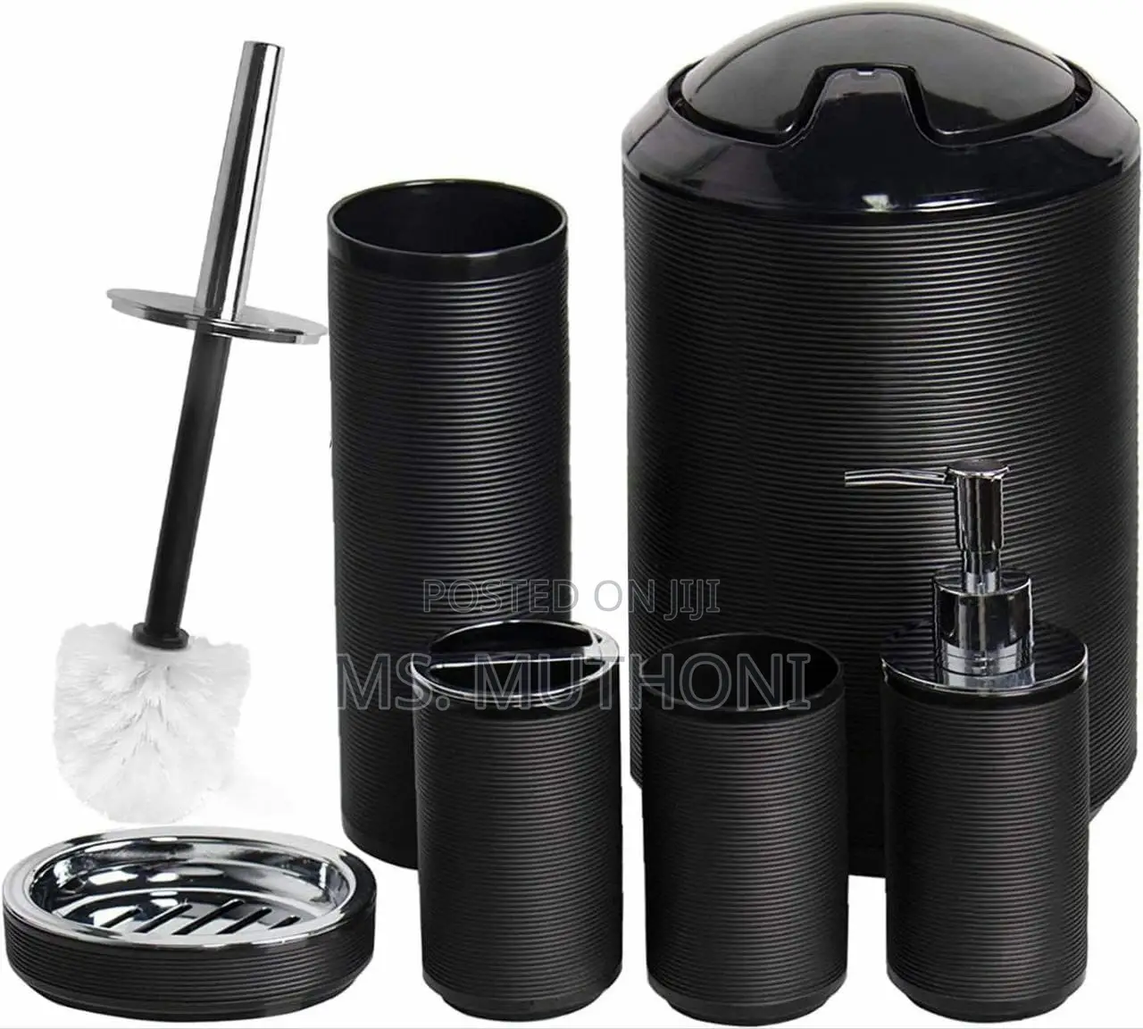 6pcs Bathroom Accessories Set