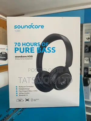 Anker Soundcore H30i, on Ear Headphones Wireless