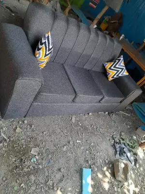 Grey Three Seater Sofa Set on Sale