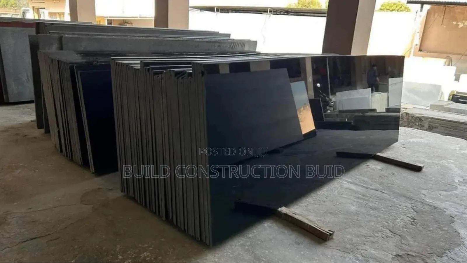 Granite Slabs Black Galaxy