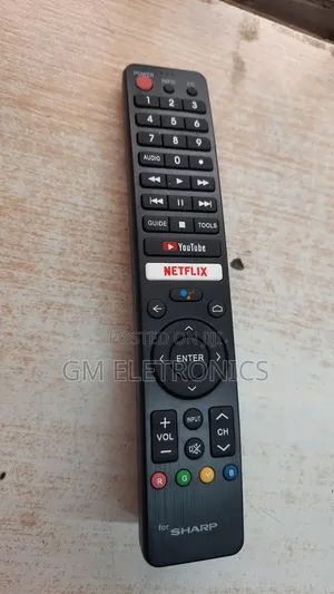 SHARP Smart TV Remote ( Youtube/ Nexflix)