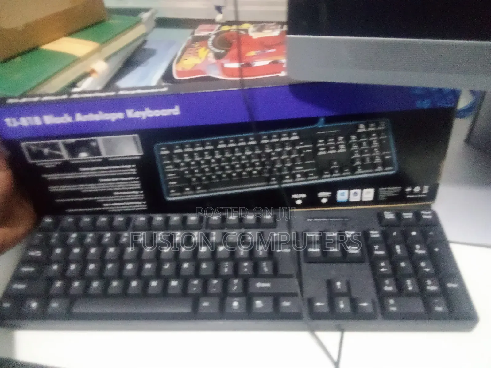 Generic Black Antelope Wired Keyboard TJ-818