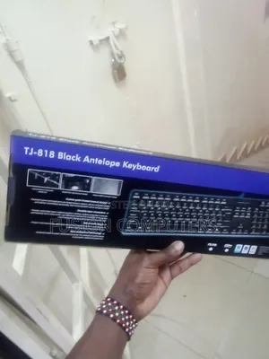 Generic Black Antelope Wired Keyboard TJ-818