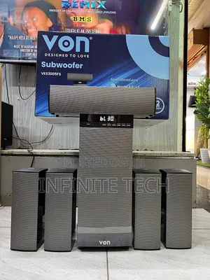 Von 5.1ch Bluetooth Ves3505es 350W RMS Subwoofer