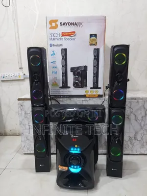 *SAYONAPPS* 3.1CH Multimedia Speaker System ( *SHT-1204BT*