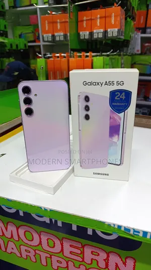 New Samsung Galaxy A55 128 GB Purple