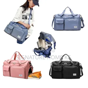Pocket Front Gym Bag