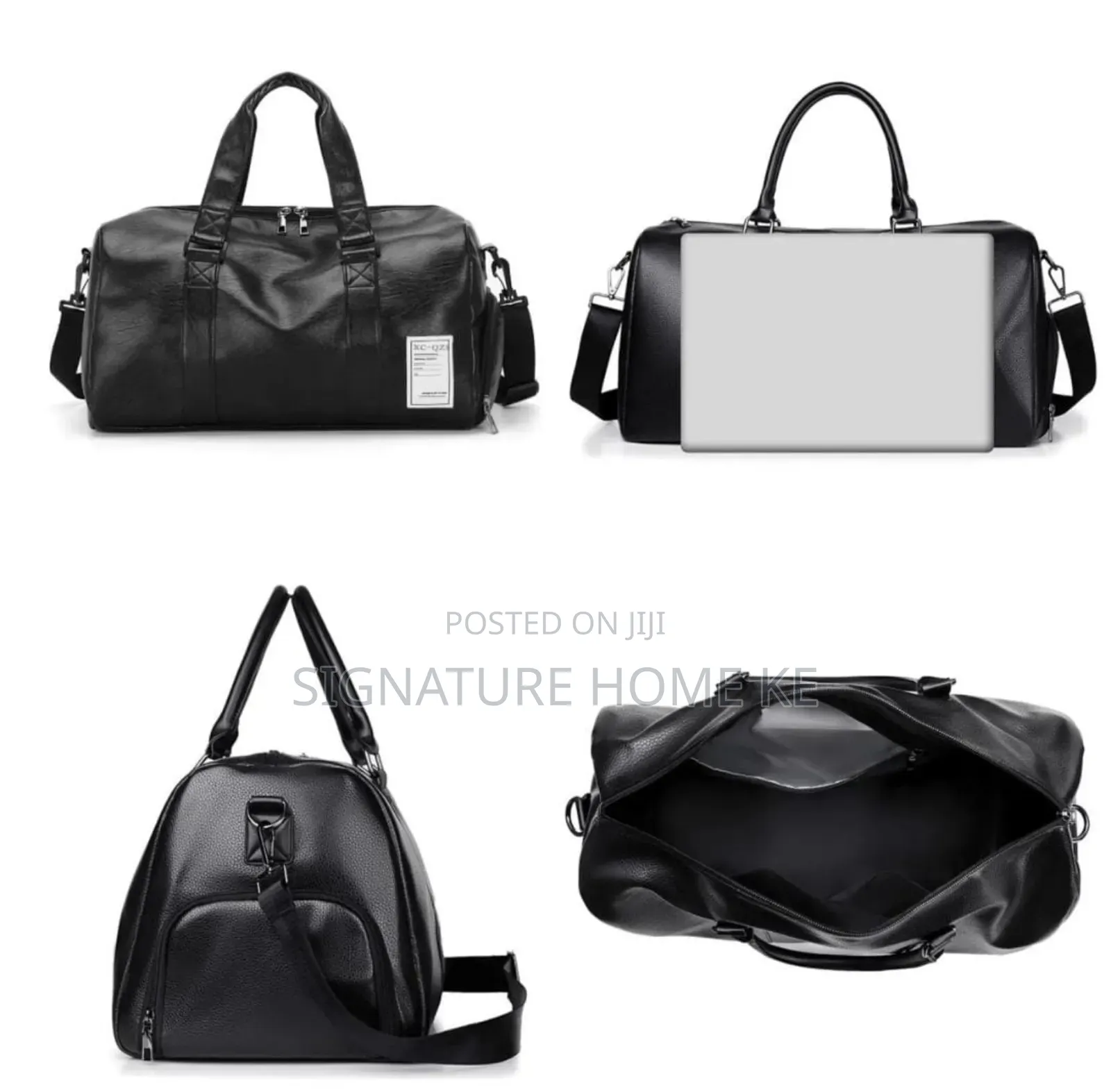 Leather Gym Bag