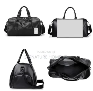 Leather Gym Bag