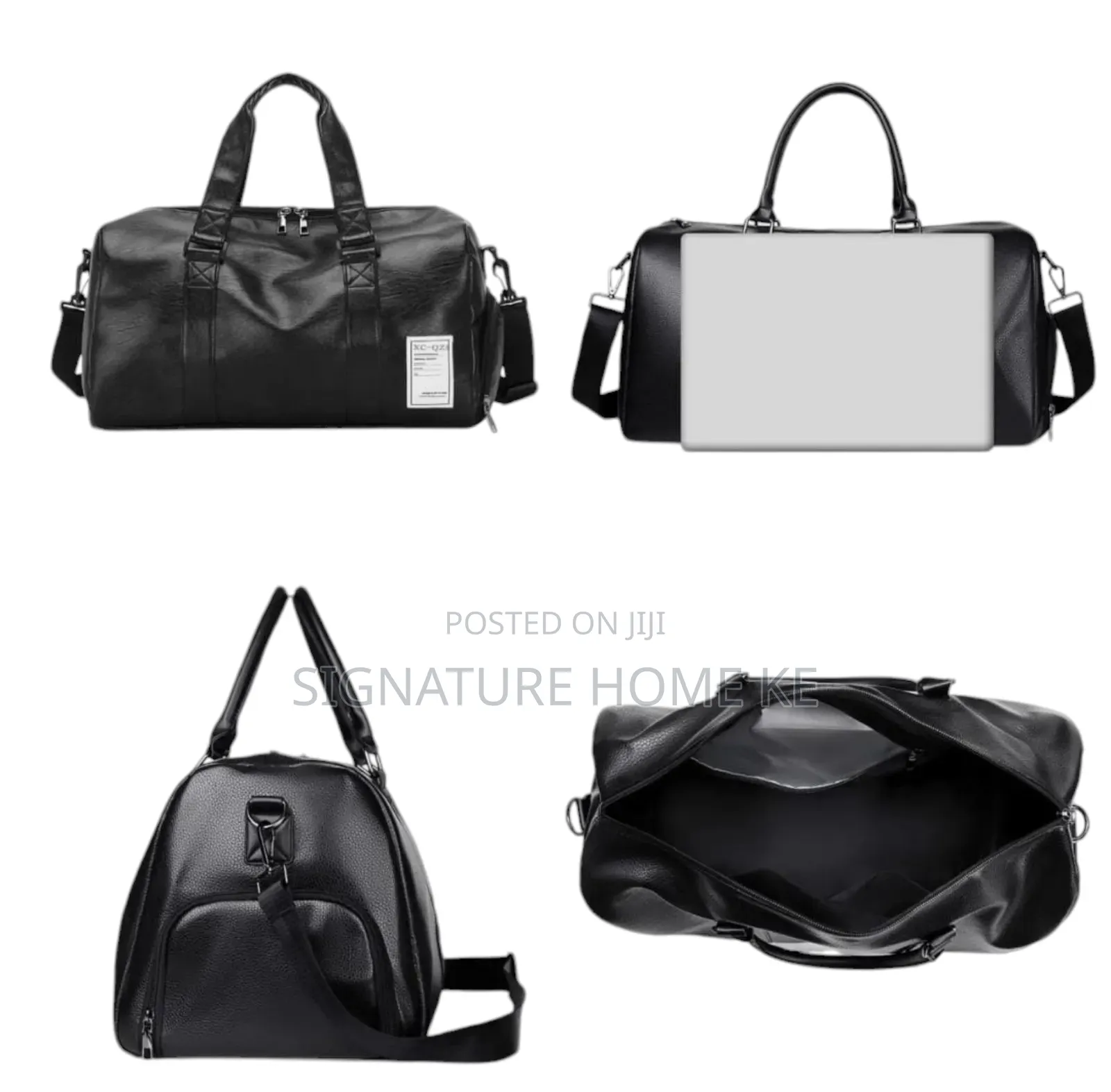 Leather Gym Bag