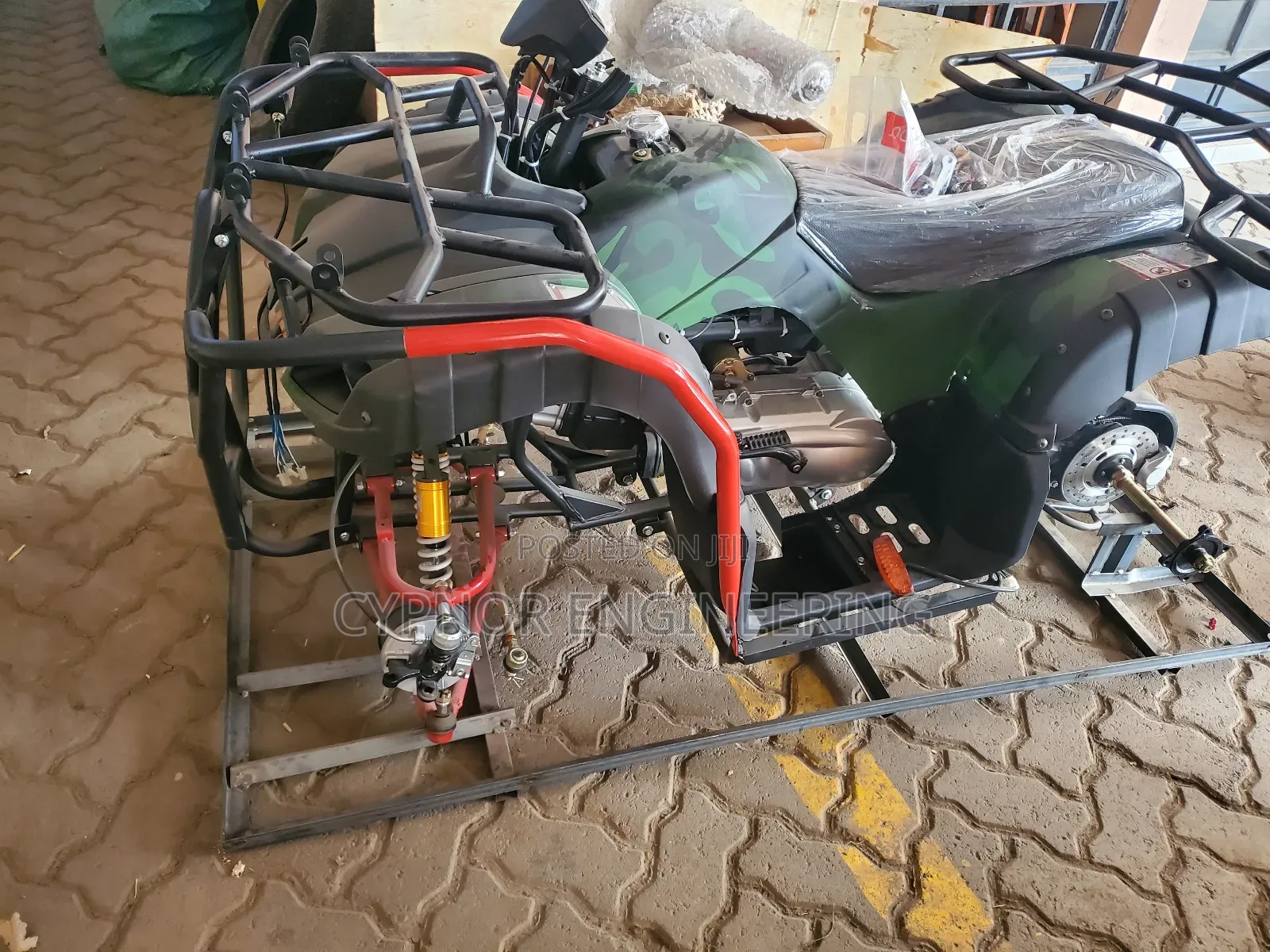 4 Stroke Engine Powerful Quadbike