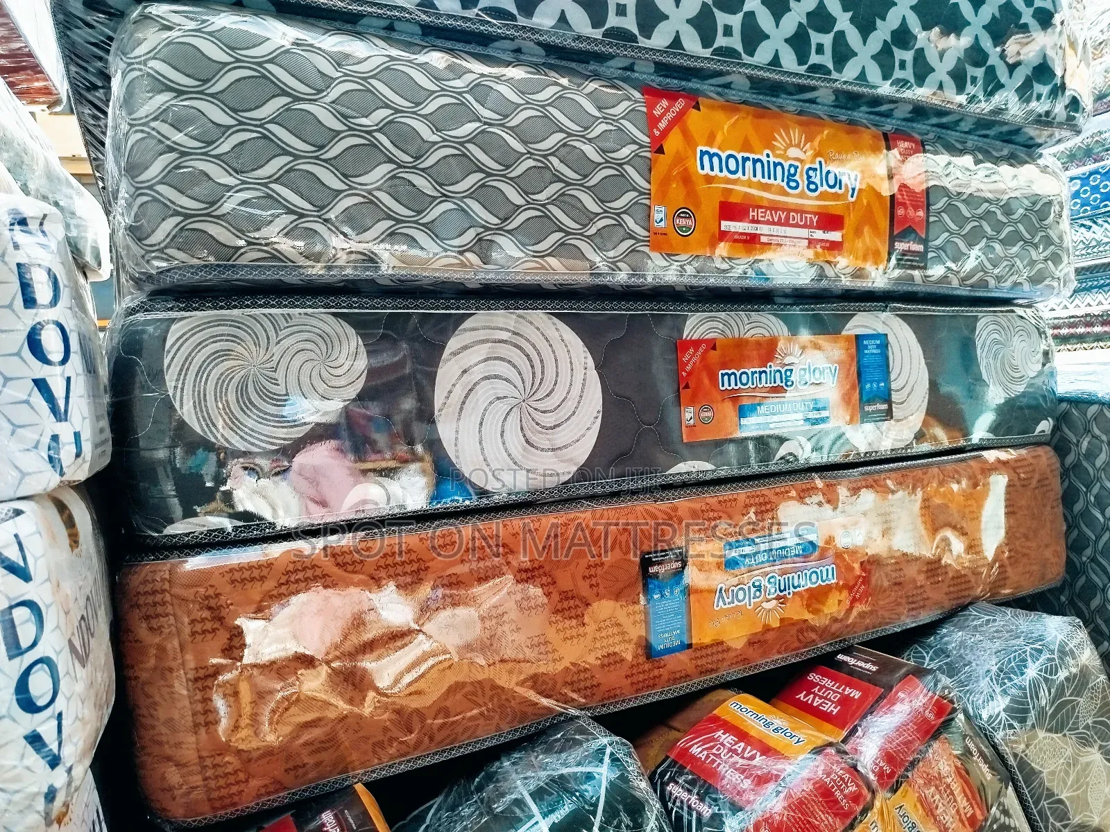 5by6 10inch Medium Duty Quilted Mattresses.