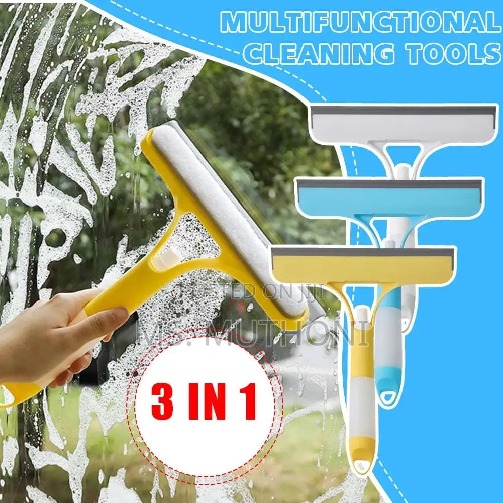 3 in 1 Double Sided Shower Squeegee