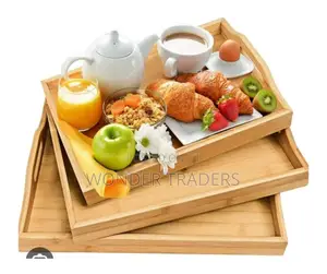 3 in 1 Bamboo Trays* *