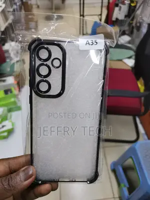 Samsung Galaxy A35 Soft TPU Frame PC Bumper Protective Phone