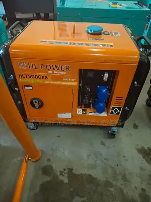 Hl 7.5kva Generator Gasoline Super Silent