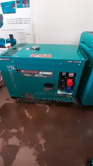 HL Power 12.5KVA Single and Three Phase Generator