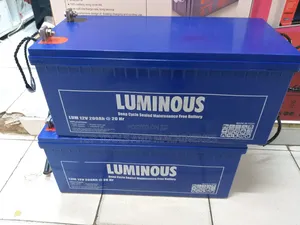 Luminous 12v200ah/20hrs Deep Cycle MF Solar Battery