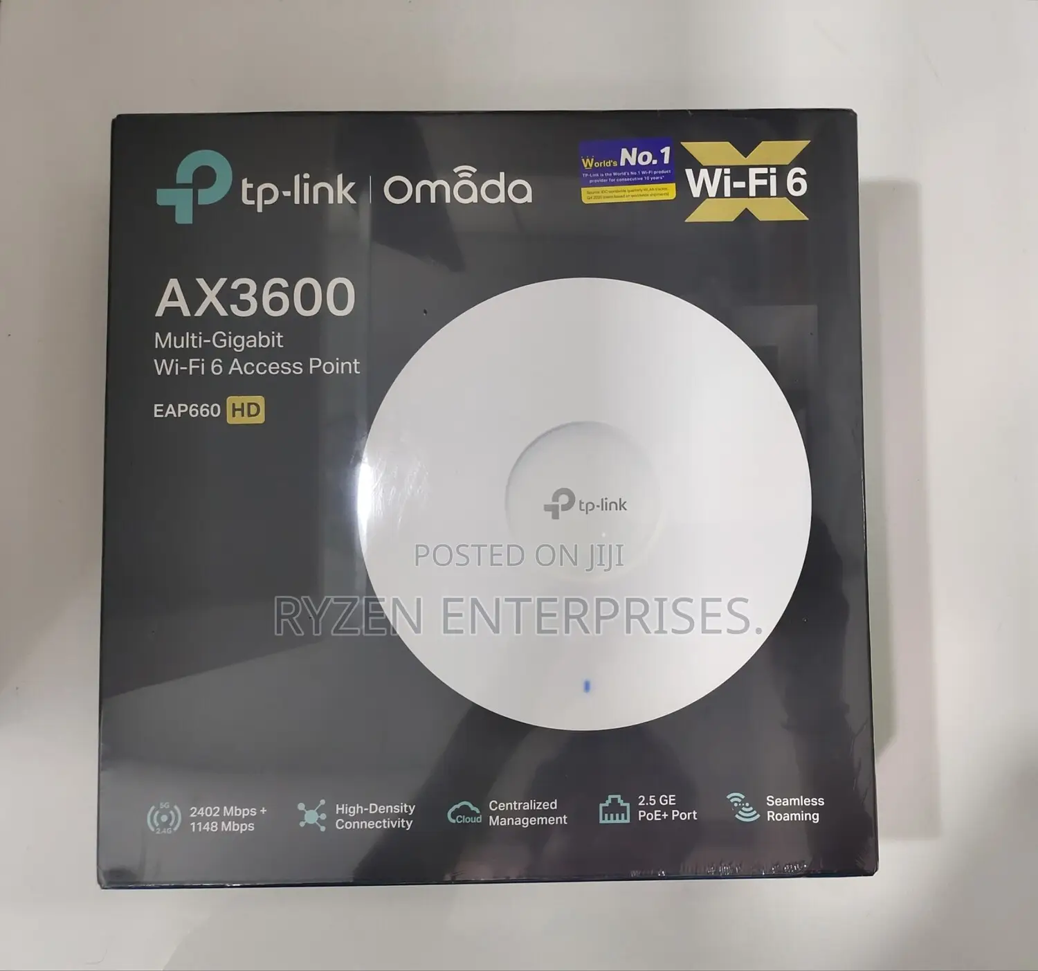 Tp-Link Ax3600- Tl-Eap660 Hd Multi-Gigabit Ceiling Mount