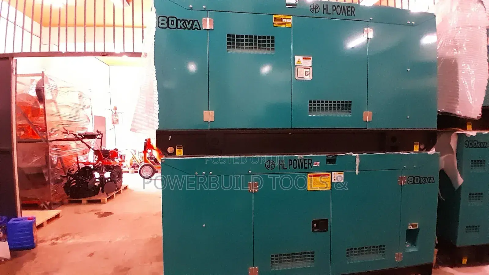 80KVA HL Power Silent Diesel Generator
