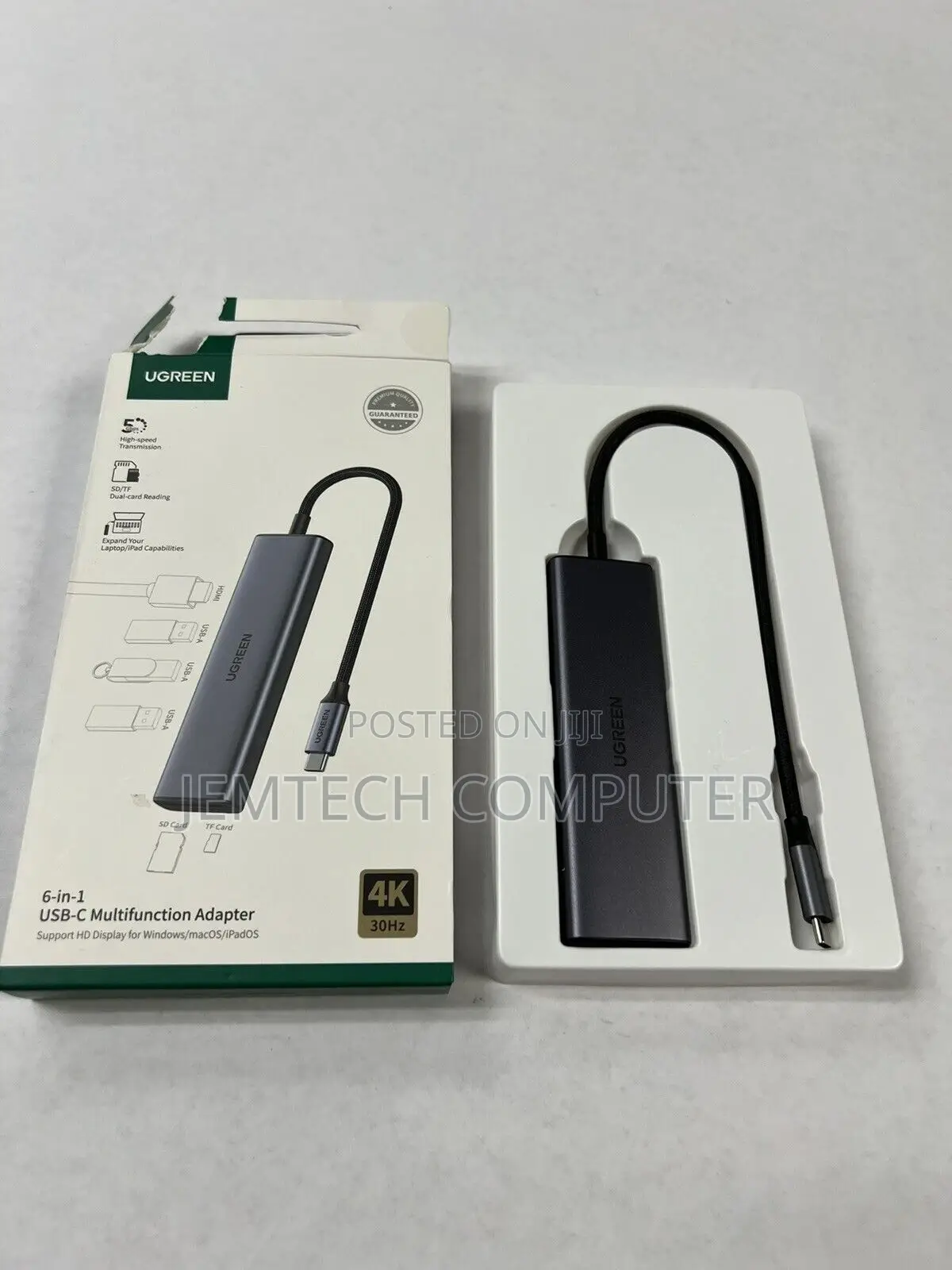 ^UGREEN 6 in 1 Multifunction Adapter, Type C!!
