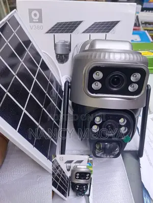 Solar CCTV Camera PTZ With SIM Card Slot 4G.