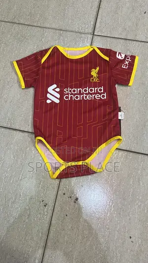 New Liverpool Baby Rompers 24/25 Jersey
