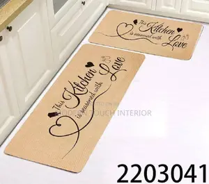 Anti-Slip 2 in 1 Rubber Kitchen Mats