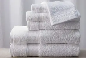 White Cotton Towels