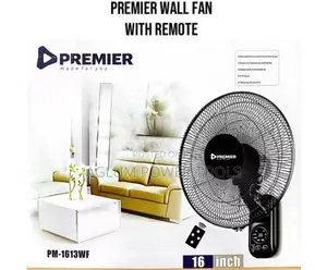 Premier Wall Fan 16 Inches And Remote Control