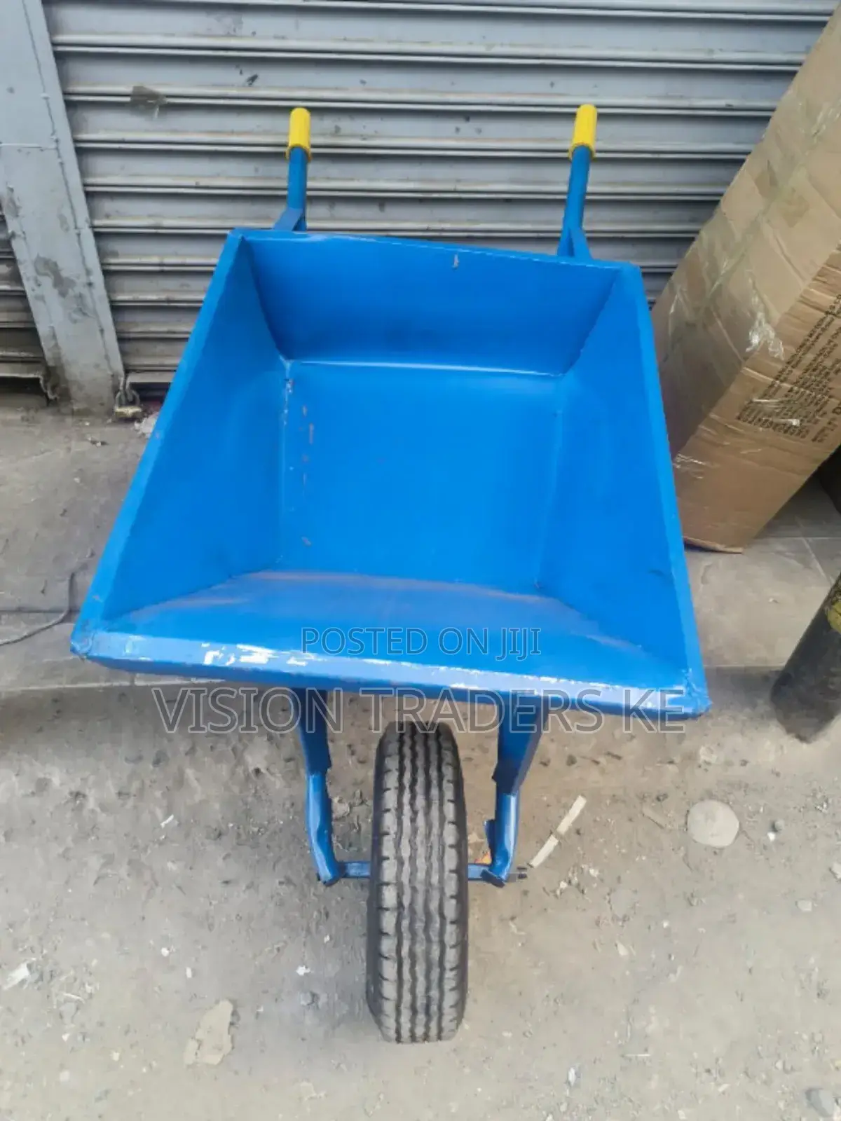 Heavy Gauge Construction Wheelbarrow