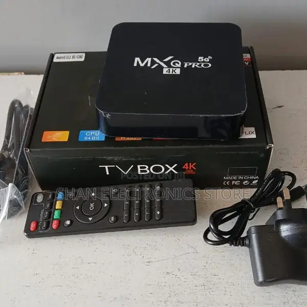Android Tv Box > 128GB ROM Smart Android TV Box
