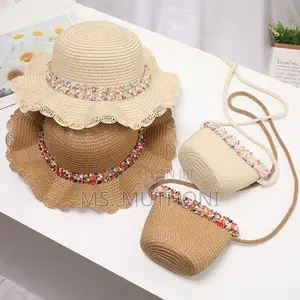 Quality New Kids Summer Matching Hat Bag Sets