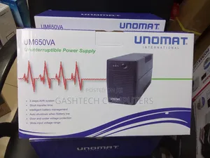 Unomat Um650 Va Uninterruptible Powe Supply [ New ]